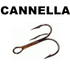 CANNELLA  3205-BZ-5/0-NUMARA  3LÜ İĞNE BRONZ-1 PAKET  2 ADET