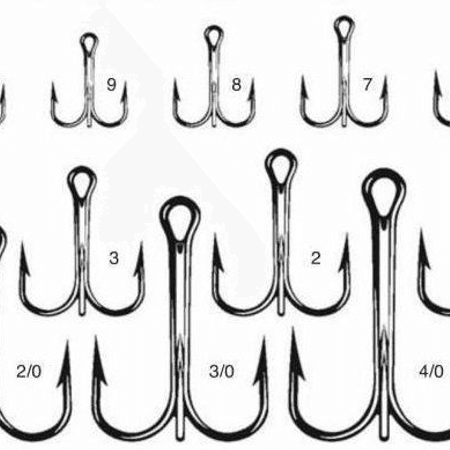 CANNELLA  3205-BZ -3/0 -NUMARA 3LÜ İĞNE BRONZ- 1 PAKET 4 ADET