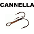 CANNELLA  3205-BZ-1/0 - NUMARA 3LÜ İĞNE BRONZ- 1 PAKET 5 ADET