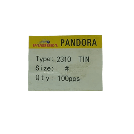 PANDORA 2310-16-17-18-19-20- GALVENİZLİ KALIN ÇAPRAZ İĞNE 100 LÜ PAKET