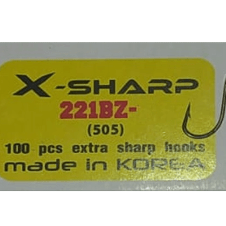 X-SHARP - 221-BZ -3-4-5-6-7-8-9-10-BRONZ 100'lü Kutu Kore İğne