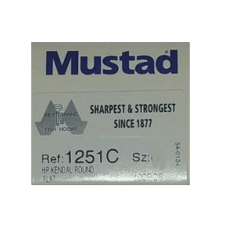 MUSTAD 1251-C-NI  100 LÜ  KUTU DÜZ İĞNE