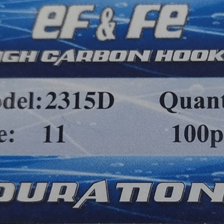 EFFE 2315-NI-11 KALIN DÜZ- 100 LÜ KUTU PARAGAT İĞNESİ