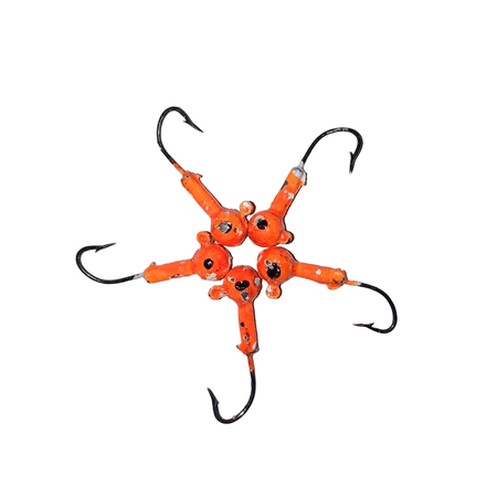 ATMACA  7 GR JİGHET-  TURUNCU  RENK  SİYAH  GÖZLÜ