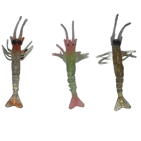 FLADEN 10CM KARİDES SİLİKON 3 LÜ SET