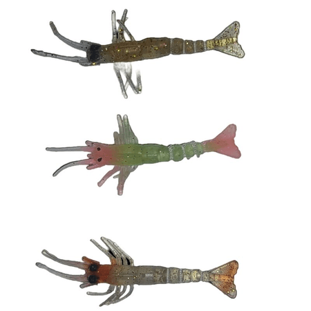 FLADEN 10CM KARİDES SİLİKON 3 LÜ SET