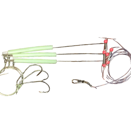 LÜFER TAKIMI 15CM ÇELK TEL MİSİNE UZATMALI 3 TAKIM