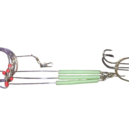 LÜFER TAKIMI 15CM ÇELK TEL MİSİNE UZATMALI 3 TAKIM