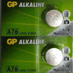ALKALIN LİTHIUM PİL  2 Lİ PAKET -A 76 LR44-V13GA