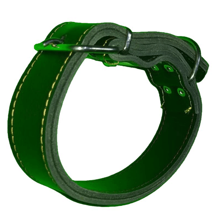 60 CM X 4 CM ÇİFT KAT DERİ  TASMA SİYAH