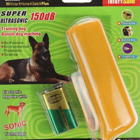 Aokeman Sensor Ultrasonic Köpek Kovucu (SARI)
