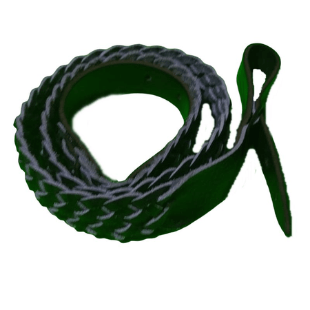 Siyah Deri Örgü Tfk Kayış