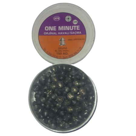 ONE MINUTE Orjinal Hvlı Sçm Sivri 6.35mm 150AD.