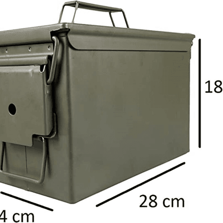 ORİJİNAL KOLEKSİYON METAL MÜHİMMAT SANDIĞI