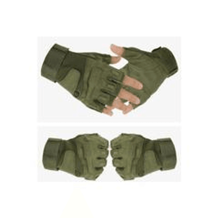 YARIM PARMAK TAKDİK  HAKİ ELDİVEN- XL