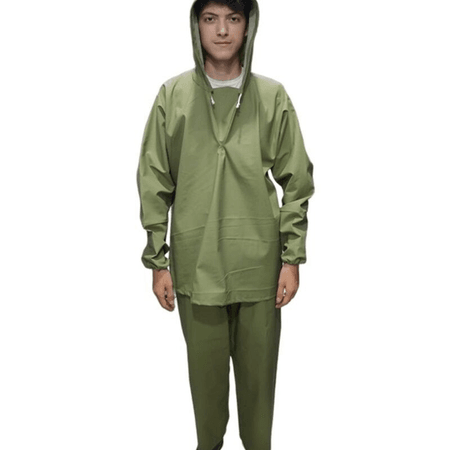 BALIKCI ALT ÜST TAKIM YAĞMURLUK YEŞİL XXXL