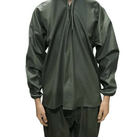 HAKİ  SU RÜZGAR GECİRMEZ ALT ÜST XXL YAĞMURLUK