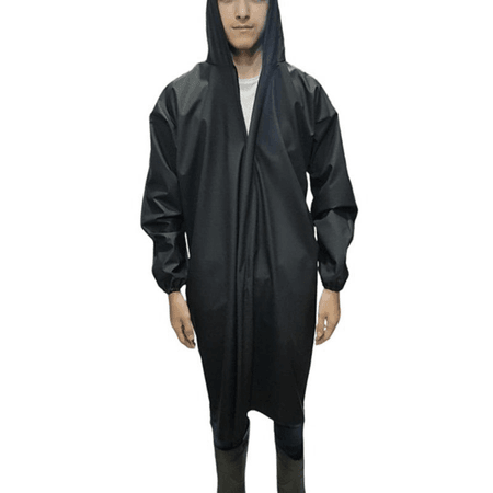 SU RÜZGAR GEÇİRMEZ PALTO SİYAH XXL