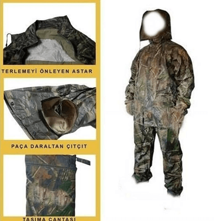ATMACA ALT ÜST TAKIM ORMAN DES. YAĞMURLUK XXXL
