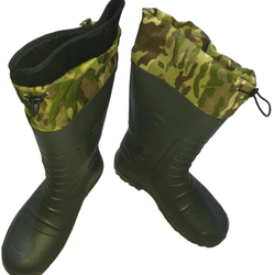 SU GEÇİRMEZ HAFİF KAUCUK ÇİZME HAKİ CORABLI