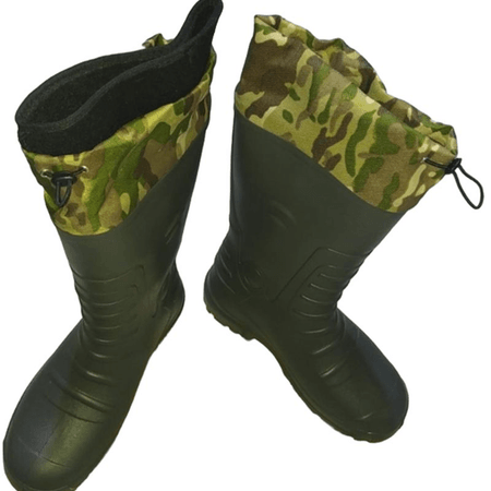 SU GEÇİRMEZ HAFİF KAUCUK ÇİZME HAKİ CORABLI