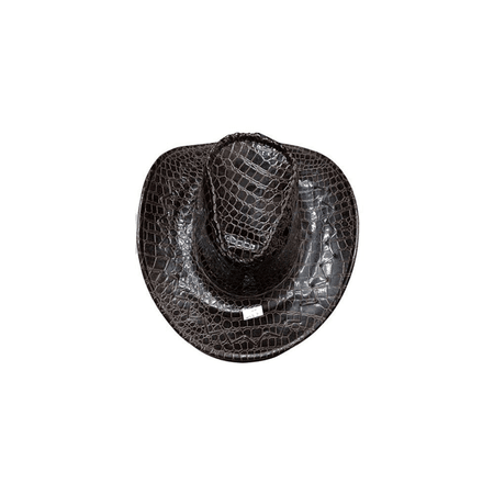 ŞAPKA KOVBOY NO: 3 SİYAH KÜÇÜK DESEN