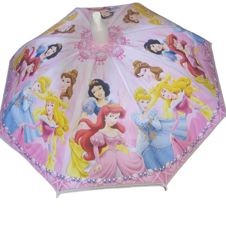 DİSNEY PRENCES PEMBE BARDAKLI DÜDÜKLÜ ŞEMSİYE