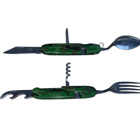 ÇATAL KAŞIK 2 KESKİ 6 FONKSİYONLU 11 CM