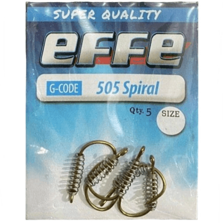 EF.FE 505-SPİRAL İĞNE,5 Lİ PAKET YAYLI İĞNE BRONZ NO 1