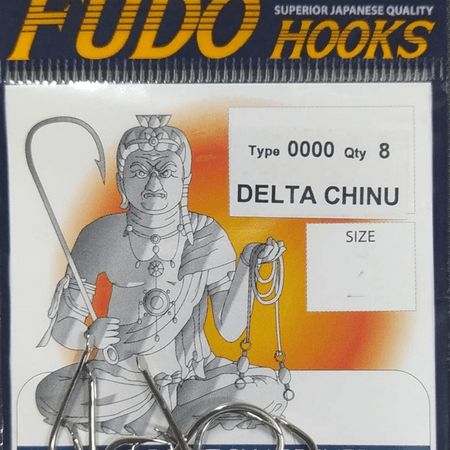 Fudo 0001-0000 DLCH-BN-NK Delta Chinu Tırtıklı Pla Black Nikel İğne