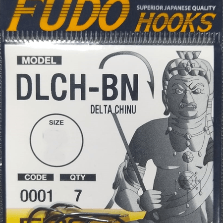 Fudo 0001-0000 DLCH-BN-NK Delta Chinu Tırtıklı Pla Black Nikel İğne
