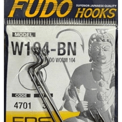 FUDO HOOKS W104-BN İĞNESİ-4701-SERİS SİYAHİ