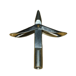 ÇİFT KELEBEK GALVENİZLİ  TEKLİ UC