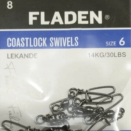 FLADEN - KLİPS COASTLOCK SWİVELS- 1/0 - PAKET