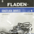 FLADEN - KLİPS COASTLOCK SWİVELS- 6-8-10- PAKET