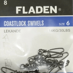 FLADEN - KLİPS COASTLOCK SWİVELS- 2-4 - PAKET