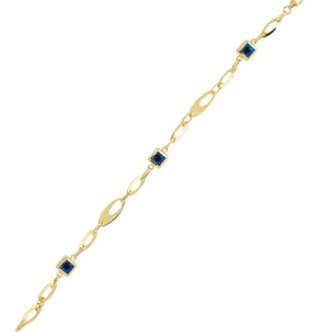 Kare Boncuklu Halloy Bileklik