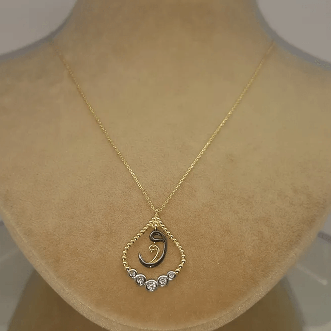 Vavlı Güzel Altın Kolye