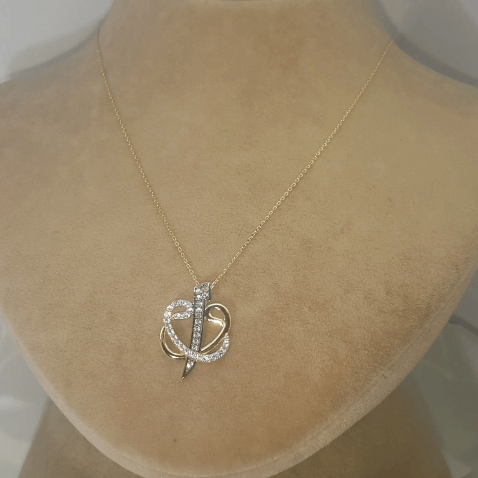 İki Vav Tek Elif Kolye