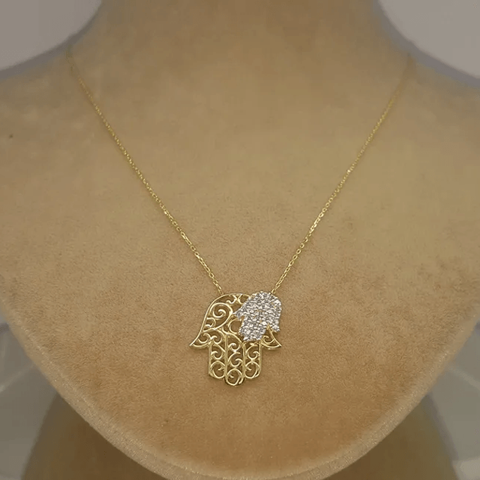 Figürlü Fatma Anaeli Kolyesi