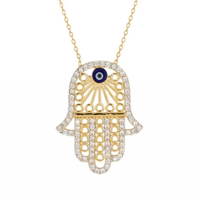 Nazar Boncuklu  Fatma Ana Eli