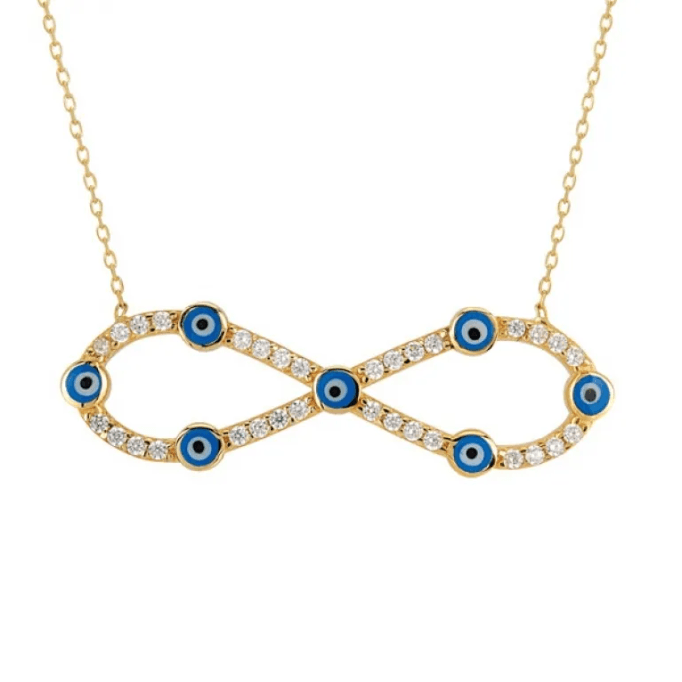 Nazarlıklı Sonsuzluk Kolye