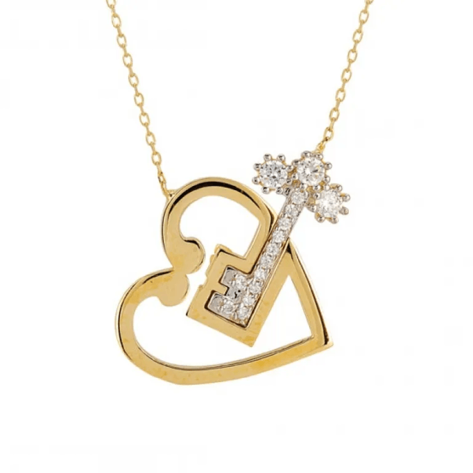 Kalbimin Anahtarı Kolye