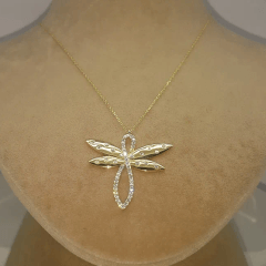 Kanatlanan Yusufcuk Altın Kolye