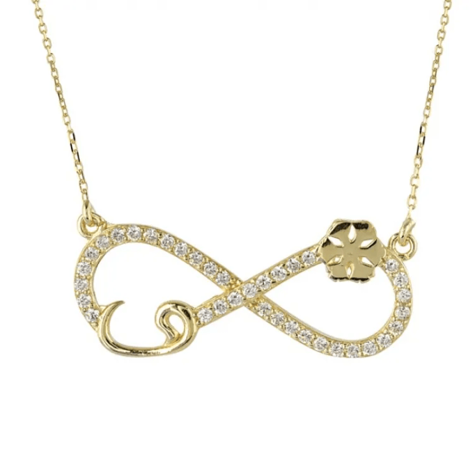 Sonsuzluk Şans Kolyesi