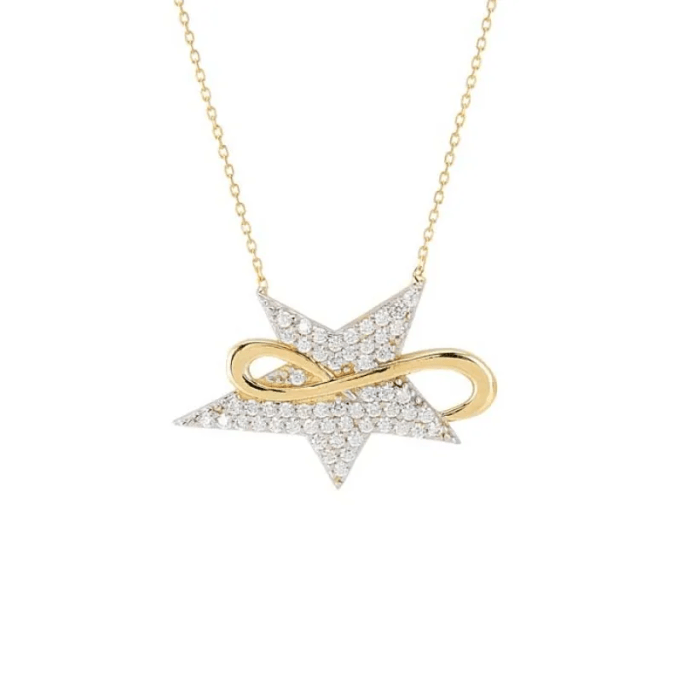 Sonsuzluk Yıldız Kolye