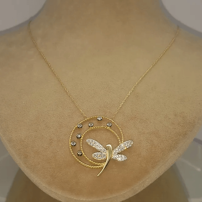 Ay Yıldızlı Yusufcuk Altın Kolye