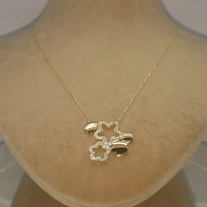 Papatyalar Altın Kolyesi