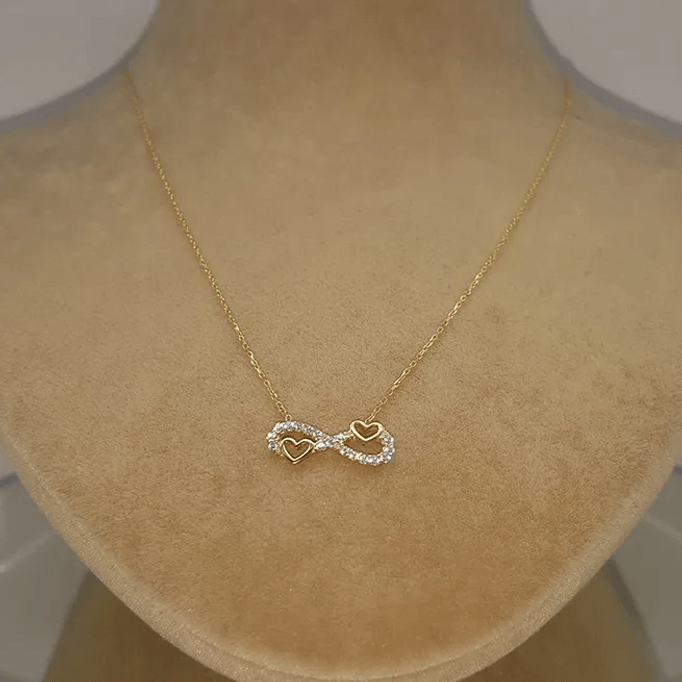 Küçük Altın Sonsuzluk Kolyesi