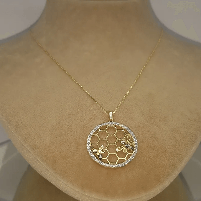 Bal Yapan Arı Kolye